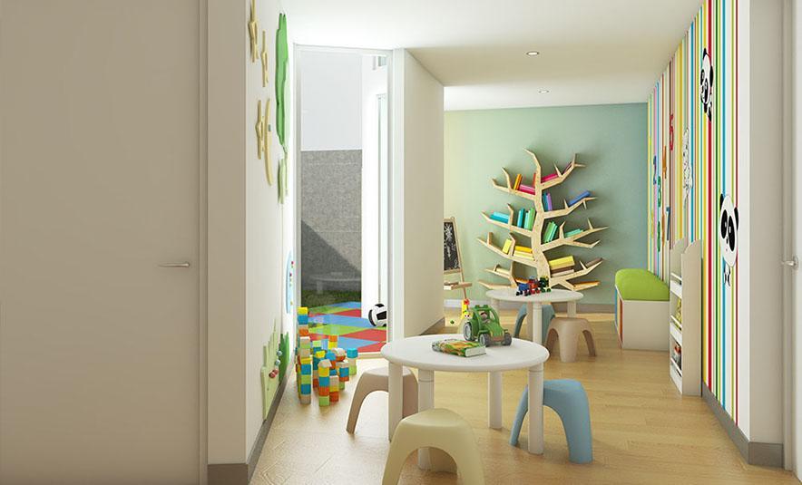 Sala de niños Re-evolución